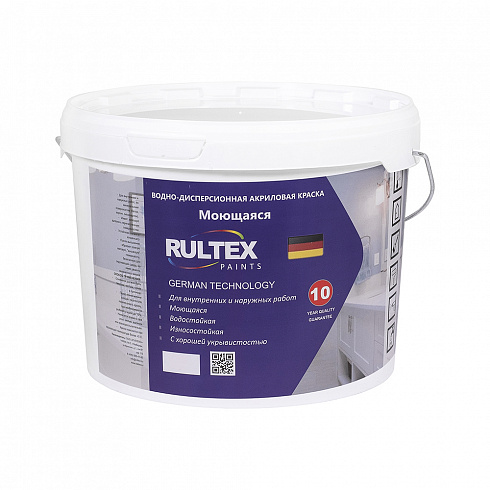 Краска моющаяся RULTEX